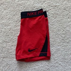 Red Nike Pros